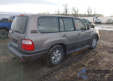 2000 Lexus Lx 470 z USA, uszkodzony, nr VIN JT6HT00W2Y0096943